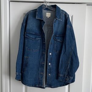 Favorite Daughter Classic Indigo Shirt Jacket